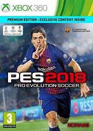 PRO EVOLUTION SOCCER 2018 PREMIUM EDITION   (Xbox 360) - Good condition !! - SAME DAY SHIPPING !!!