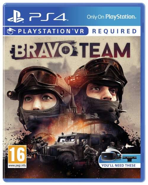 BRAVO TEAM PLAYSTATION VR REQUIRED    (PS4)   -  Mint condition / Re - Sealed