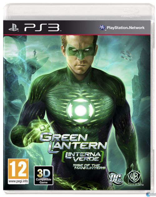 GREEN LANTERN RISE OF THE MANHUNTERS   (PS3)  -   Mint condition / Re - Sealed  -  SAME DAY SHIPPING