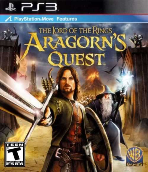THE LORD OF THE RINGS ARAGORNS QUEST    (PS3)  -  Good condition !!  - SAME DAY SHIPPING !!!