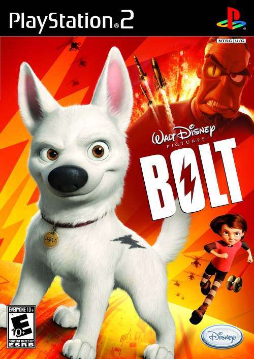DISNEY BOLT   (PS2)  -  Good condition !!  - SAME DAY SHIPPING  !!!