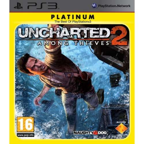 UNCHARTED 2 AMONG THIEVES PLATINUM(PS3 - Why buy USED , if you can buy Mint condition / Re - Sealed