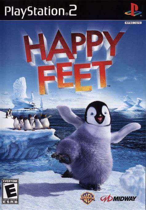 HAPPY FEET      (PS2)   -    Good condition !!!  -  SAME DAY SHIPPING !!!