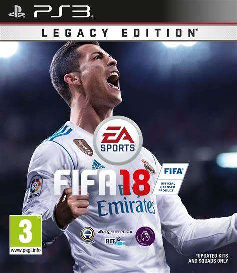 FIFA 18 LEGACY EDITION   (PS3)  -  Good  condition !!!   - !! Please read description !!