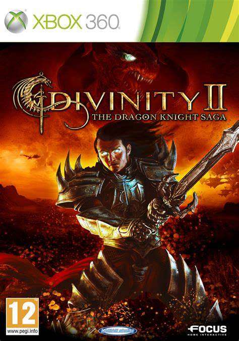 DIVINITY II THE DRAGON KNIGHT S  (Xbox 360)   -  Good condition !!!   -  SAME DAY SHIPPING