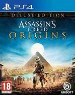 ASSASSINS CREED ORIGINS DELUXE EDITION  (PS4)  - Good condition !!!  -  SAME DAY SHIPPING