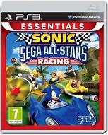SONIC & SEGA ALL STARS RACING ESSENTIALS    (PS3)    -  Mint condition / Re - Sealed