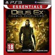 DEUS EX HUMAN REVOLUTION  ESSENTIALS  ( PS3 ) - Good condition !!!  -  Please read description