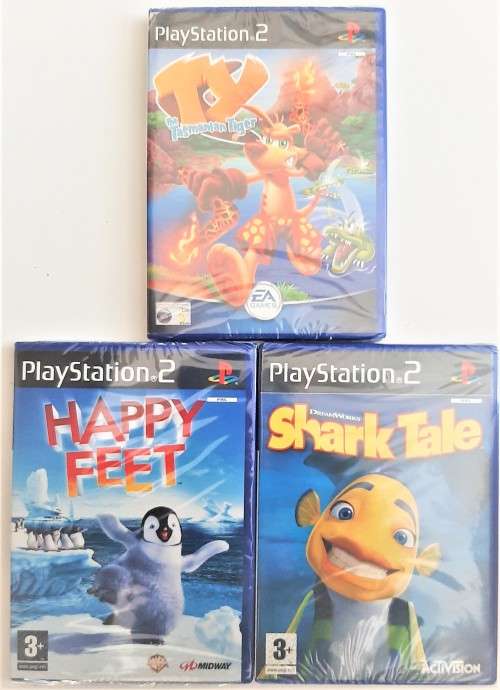 ( PS2 )  - KIDS GAME COMBO   ( 3 GAMES )   -  Mint condition / Re - Sealed  -  SAME DAY SHIPPING !!!
