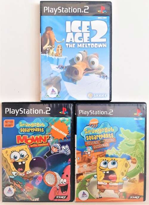 ( PS2 )  - KIDS   GAME  COMBO ( 3 GAMES )   -   Good condition !!!  -  SAME DAY SHIPPING !!!