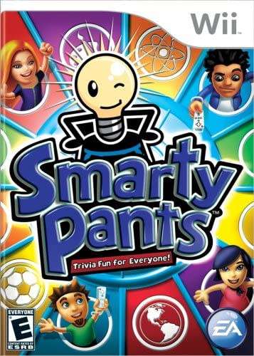 SMARTY PANTS TRIVIA  FOR EVERYONE   (Wii)  -  Mint condition / Re - Sealed  -  SAME DAY SHIPPING