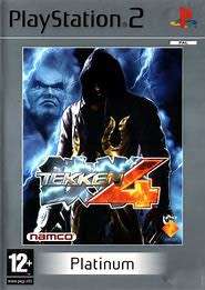 TEKKEN 4  PLATINUM    ( PS2 )   -   Good  condition !!!    -    SAME DAY SHIPPING !!!