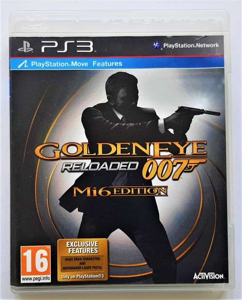 GOLDENEYE RELOADED 007 MI6 EDITION     (PS3)   -    Good condition !!!  -  SAME DAY SHIPPING < R1000