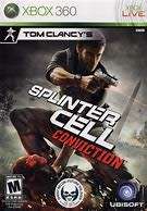 TOM CLANCYS SPLINTER CELL CONVICTION     (Xbox 360)  -   Good condition !!!