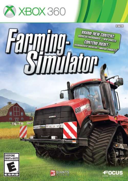 FARMING SIMULATOR    (Xbox 360)  -  Good  condition !!!  -  SAME DAY SHIPPING !!!