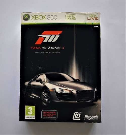 FORZA MOTORSPORT 3 COLLECTORS EDITION   (Xbox 360)  -  Good  condition !!!  -  SAME DAY SHIPPING !!!