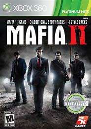 MAFIA II PLATINUM HITS   ( Xbox 360 )  -   NTSC GAME    -     Mint condition / Re - Sealed