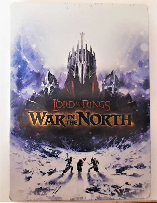 THE LORD OF THE RINGS WAR IN THE NORTH STEELBOOK  (XBOX 360) - Good condition  - SAME DAY SHIPPING