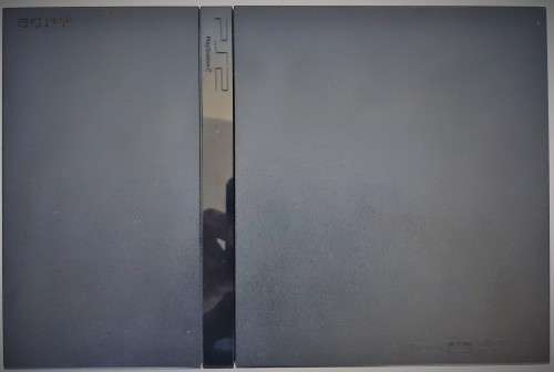 PLAYSTATION 2 CONSOLE SLIM  BLACK  + ORIGINAL  CONTROLLER   + CABLES + 3 GAMES - PLUG IN AND PLAY