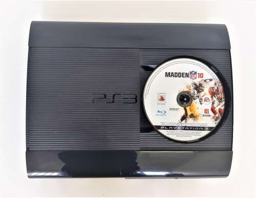 PS3 CONSOLE BLACK SLIM 120 GB + CONTROLLER + 5 GAMES & CABLES  - LAST ONE (  DEAL 008 )