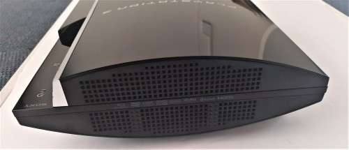 PS3 CONSOLE BLACK  60 GB + NEW & SEALED WIRED CONTROLLER  CABLES  -  (  DEAL  247 )