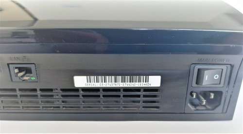 PS3 CONSOLE BLACK  60 GB + NEW & SEALED WIRED CONTROLLER  CABLES  -  (  DEAL  247 )