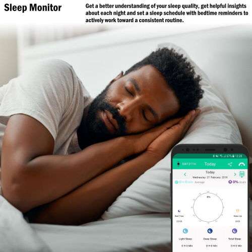 FITNESS TRACKER WATCH GOJI ACTIVE GFITBK20 Activity Tracker  - Black (Small)