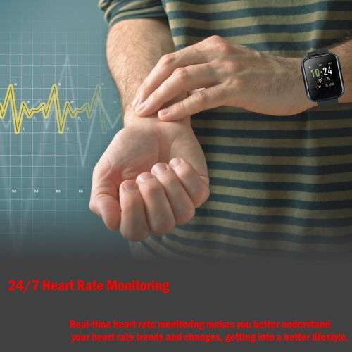 Smart Watch GOJI Fitness Tracker Sport watch - GFITBK20 - NEW (Ex shop demo)