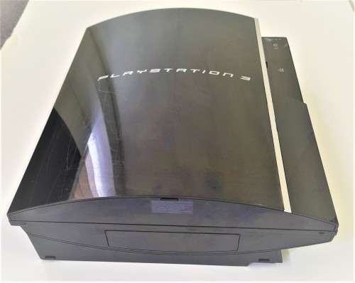 PS3 CONSOLE BLACK  + WIRELESS CONTROLLER ORIGINAL  + 3 GAMES & CABLES  -  (  DEAL 005 )