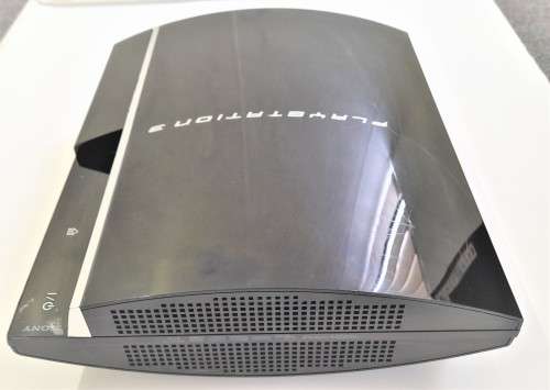 PS3 CONSOLE BLACK  + WIRELESS CONTROLLER ORIGINAL  + 3 GAMES & CABLES  -  (  DEAL 005 )