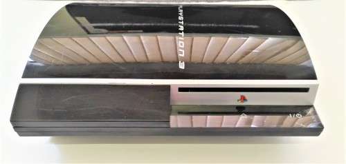 PS3 CONSOLE BLACK  + WIRELESS CONTROLLER ORIGINAL  + 3 GAMES & CABLES  -  (  DEAL 005 )