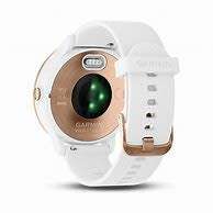 GARMIN WATCH VIVOACTIVE 3 - Rose Gold with White Silicone Strap and original charger in original box