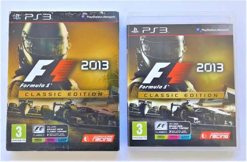 F1 2013 CLASSIC EDITION     (PS3)    -   Good condition!!!    -      ( SAME DAY SHIPPING ) !!!