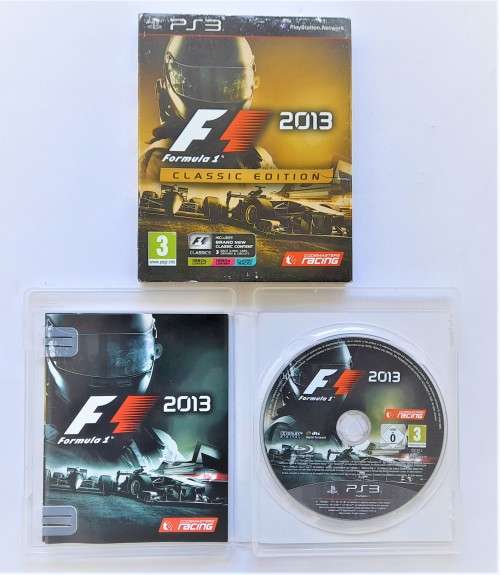F1 2013 CLASSIC EDITION     (PS3)    -   Good condition!!!    -      ( SAME DAY SHIPPING ) !!!