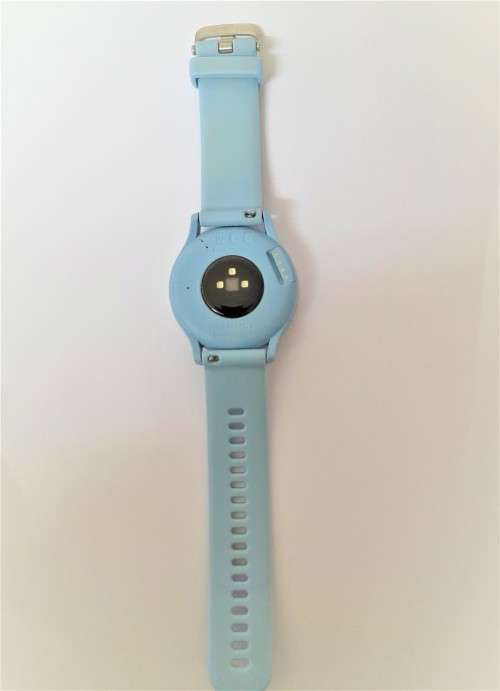 GARMIN WATCH VIVOMOVE HR SMARTWATCH - Stainless Steel with Light Silicone Strap and original charger