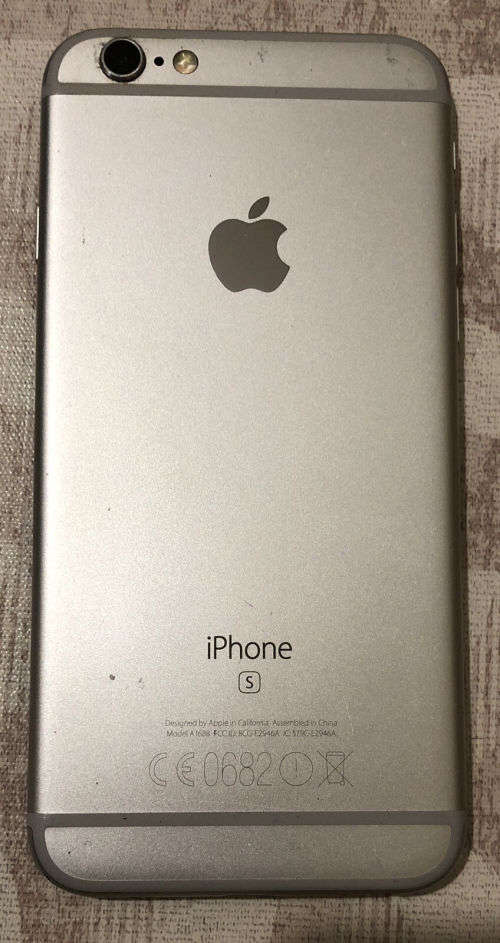 APPLE iPHONE 6 S 128GB  SILVER  - plus NEW and boxed USB charging cable !!  LAST ONE !!