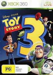 TOY STORY 3     (Xbox 360)   -  Good condition !!!!  -  SAME DAY SHIPPING !!!