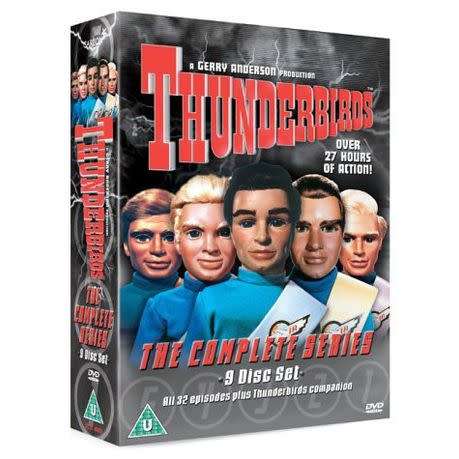 THUNDERBIRDS THE COMPLETE SERIES     DVD    -     Good condition !!!    -   SAME DAY SHIPPING !!!
