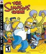 THE SIMPSONS GAME    (PS3)    -    Good condition !!!  -  SAME DAY SHIPPING !!!