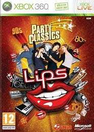 PARTY CLASSICS LIPS     (Xbox 360)     -      Good condition !!!  -    SAME DAY SHIPPING  !!!