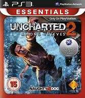 UNCHARTED 2 AMONG THIEVES ESSENTIALS    (PS3)   -  Good condition !!!   -  SAME DAY SHIPPING !!!