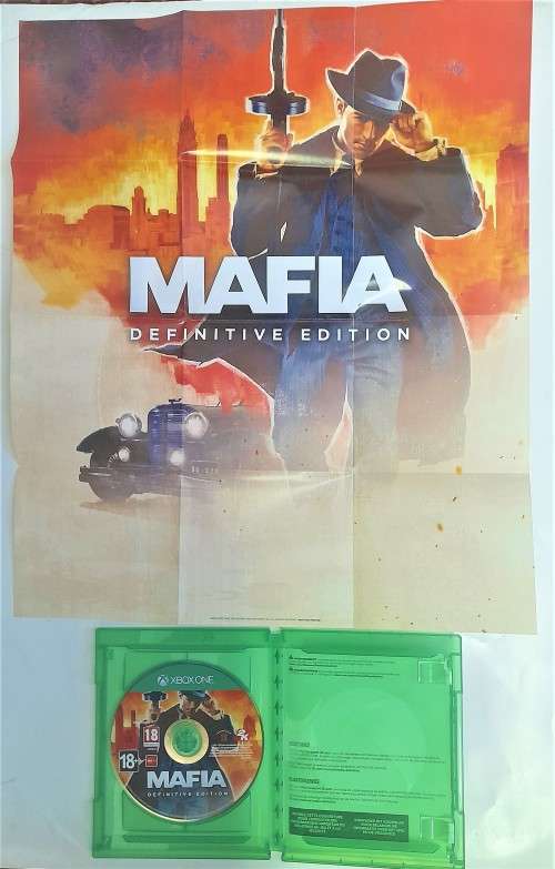MAFIA DEFINITIVE EDITION    (XBOX ONE)  - Good condition !!!  -  SAME DAY SHIPPING !!!
