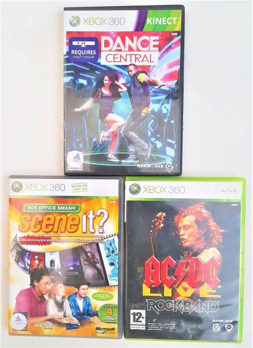 XBOX 360 BUNDLE 3 X MIX GAME COMBO - Good condition!! - DEAL 920 - HUGE SAVE