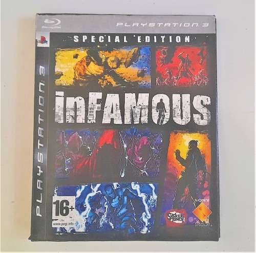 INFAMOUS SPECIAL EDITION    (PS3)  -  Good condition !!!!  -  SAME DAY SHIPPING !!!