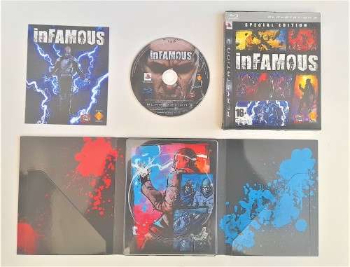 INFAMOUS SPECIAL EDITION    (PS3)  -  Good condition !!!!  -  SAME DAY SHIPPING !!!