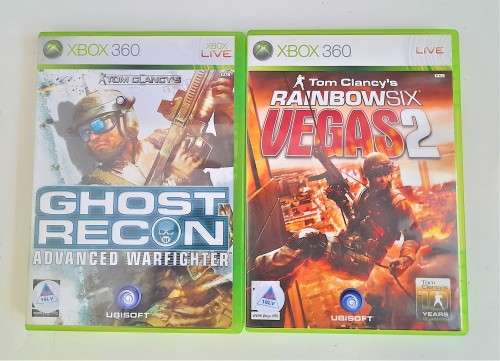 TOM CLANCYS    -   2 X GAME BUNDLE ( Xbox 360)  -  Good condition!! -    DEAL 308