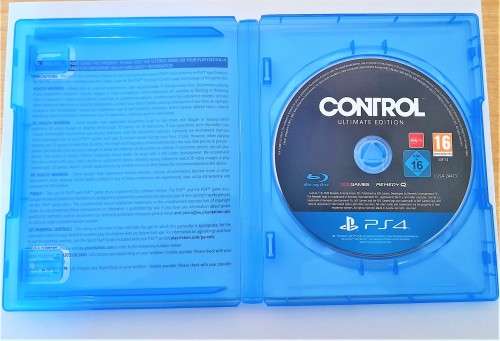 CONTROL ULTIMATE EDITION     (PS4)   -    Good condition !!!   -    SAME DAY SHIPPPING