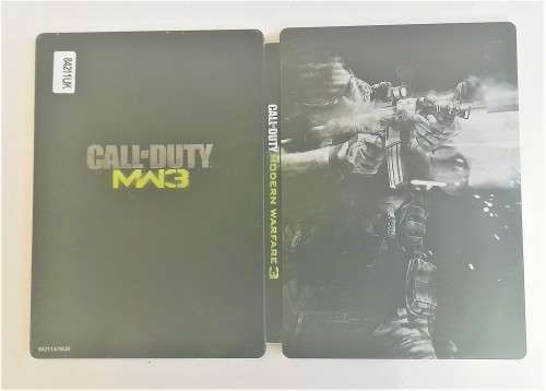 CALL OF DUTY MODERN WARFARE 3  STEELBOOK   (Xbox 360)    -     Good condition !!!