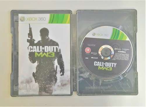 CALL OF DUTY MODERN WARFARE 3  STEELBOOK   (Xbox 360)    -     Good condition !!!