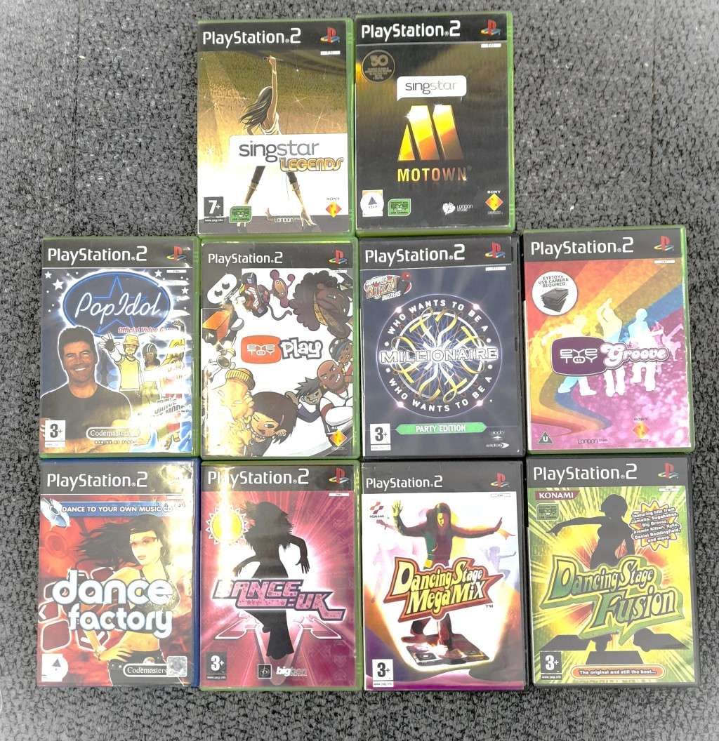 PS2 10 X MIX  BUNDLE GAME - HUGE CLEARANCE SALE -   DEAL P18